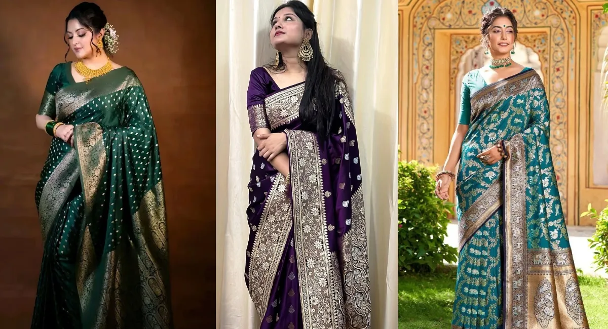 शादी सीजन के लिए Silk Sarees