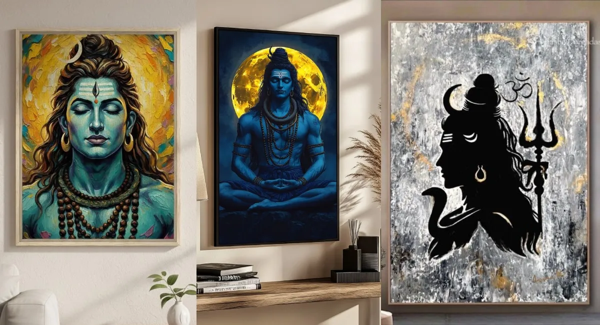 Mahashivratri 2026: शिव जी की सुंदर कैनवास पेंटिंग