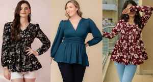 खूबसूरत फुल स्लीव Peplum Tops के साथ पाएं स्टाइल और कम्फर्ट एक साथ