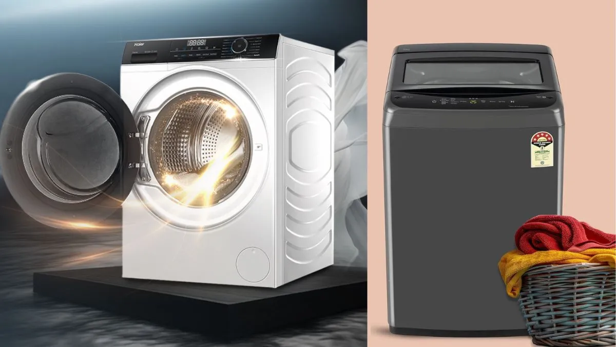 8 किलोग्राम Washing Machine के लिए हायर, LG और Samsung जैसे ब्रांड्स हो सकते हैं भरोसेमंद, देखिए विकल्प