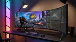 Curved Monitor for Gaming on Amazon