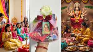 चैत्र नवरात्रि 2026 में महा अष्टमी पर कन्याओं को देने के लिए ये उपहार आ सकते हैं काम।