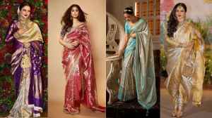 जरी काम वाली साड़िया