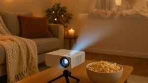 Kids' Movie Night With These Mini Projectors for Home