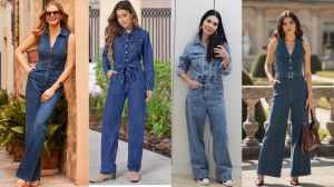 यहां देखिए महिलाओं के लिए स्टाइलिश डेनिम जंपसूट के विकल्प
