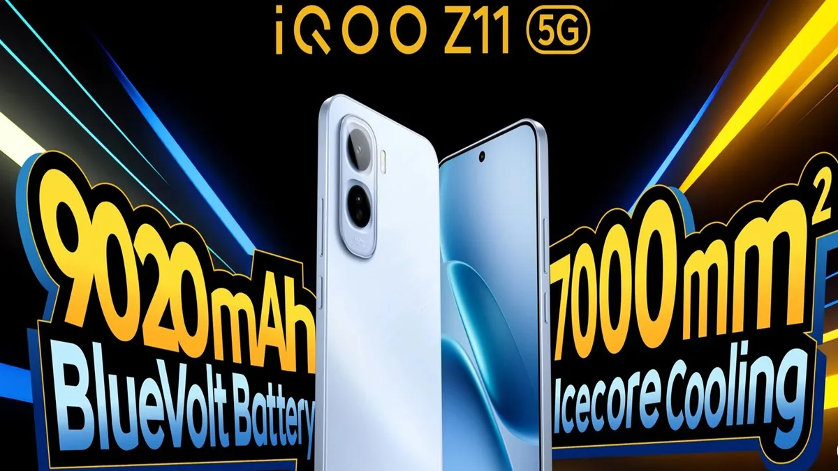 iQOO Z11: Massive 9020mAh Battery King Coming To India On June 15th