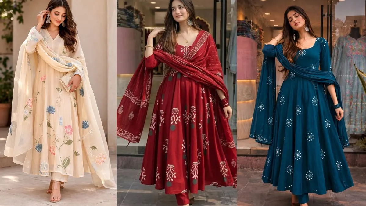 trendy anarkali kurtis for modern women