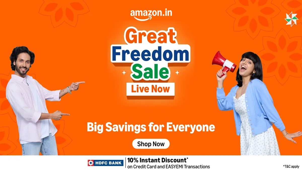 Amazon Great Freedom Sale 2026: Live Deals On iPhones, Smart TVs, Tablets, And More