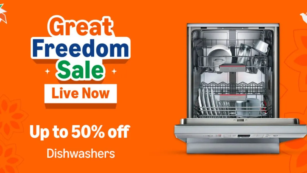 Amazon Great Freedom Sale 2026 On Best Dishwasher