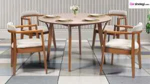 5 Stylish 4-Seater Dining Sets Under ₹15,000 
