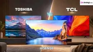 TCL vs Hisense vs Toshiba QLED TVs (2026)