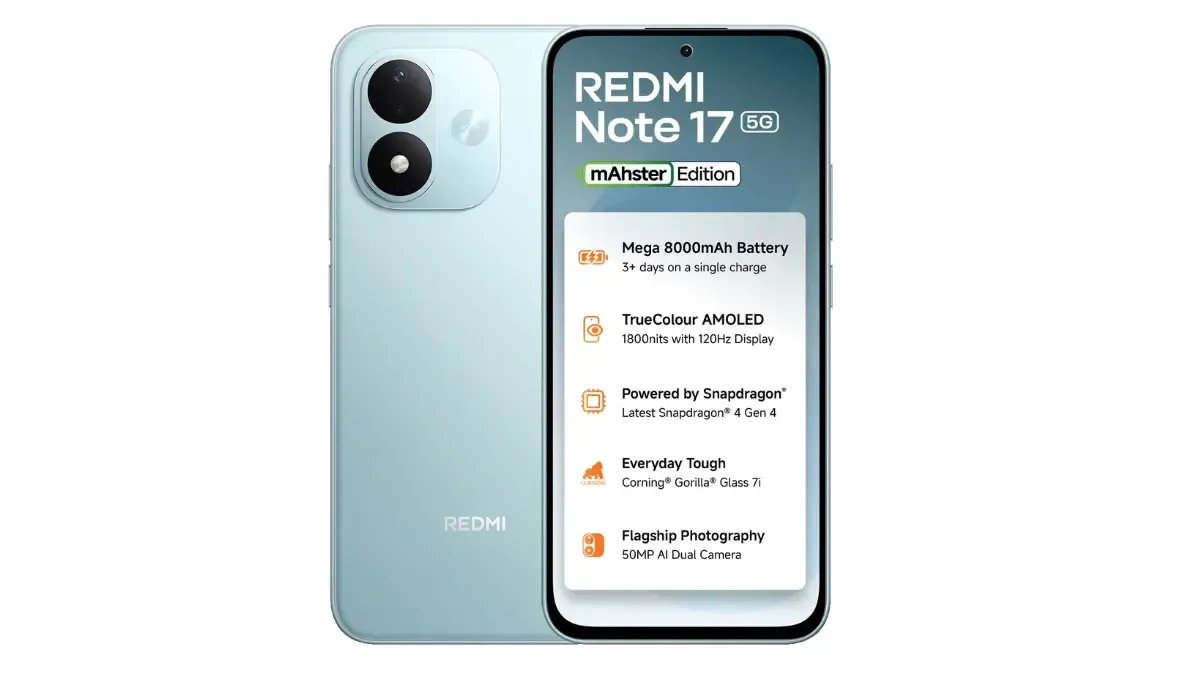 Redmi 17 5G India Launch Today