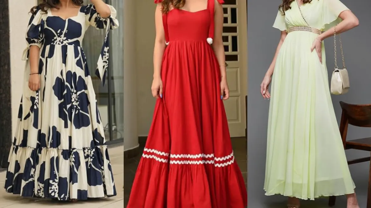 Flared Dresses For Women