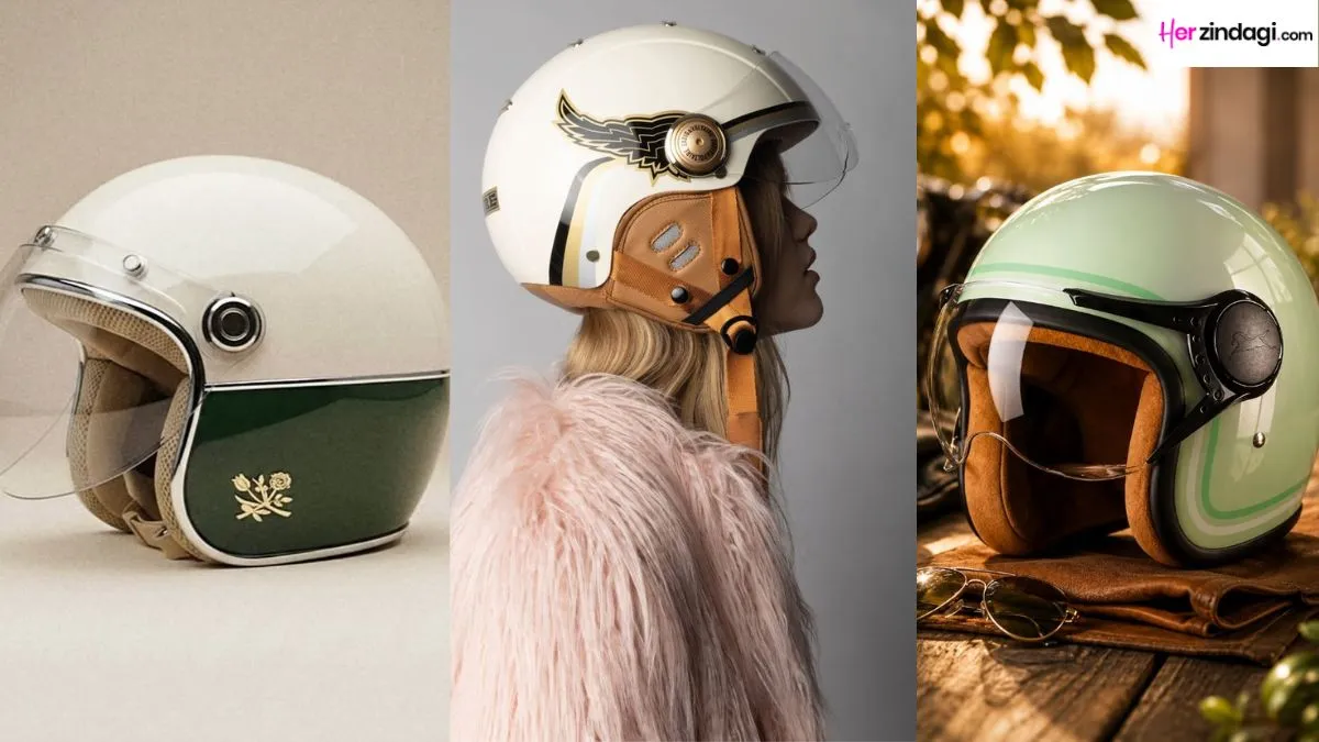 Lightweight Open-Face Scooty Helmets for Ladies Under ₹1500