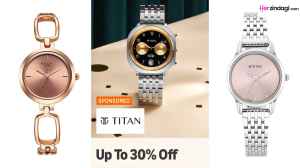 Best Titan Analog Watch Deals For Women On Amazon