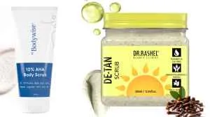 5 Foot Scrubs For Tan Removal