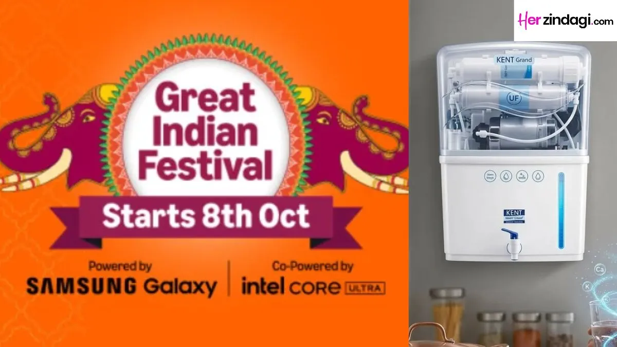 Amazon Great Indian Festival Sale 2026 Offers On Top KENT Water Purifiers
