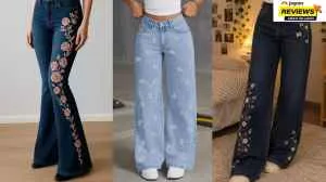 Unique Embroidered Jeans