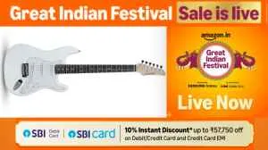 5 Best Electric Guitar Deals On Amazon Great Indian Festival Sale 2026