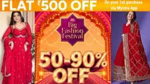 Top Anarkali Suits On Myntra Big Fashion Festival Sale