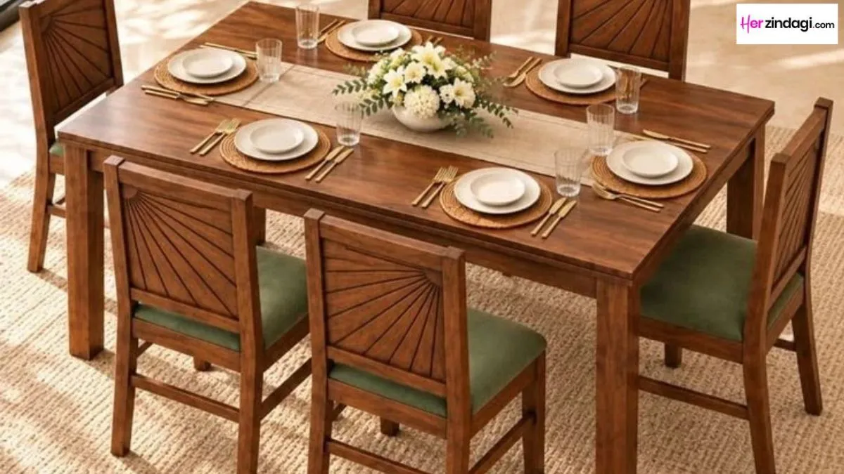 Elevate Your Large Living Space: Stunning 6 Seater Modern Dining Table for 2026