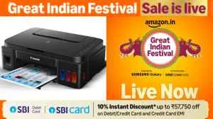Amazon Great Indian Festival Sale Deals On Canon Printers