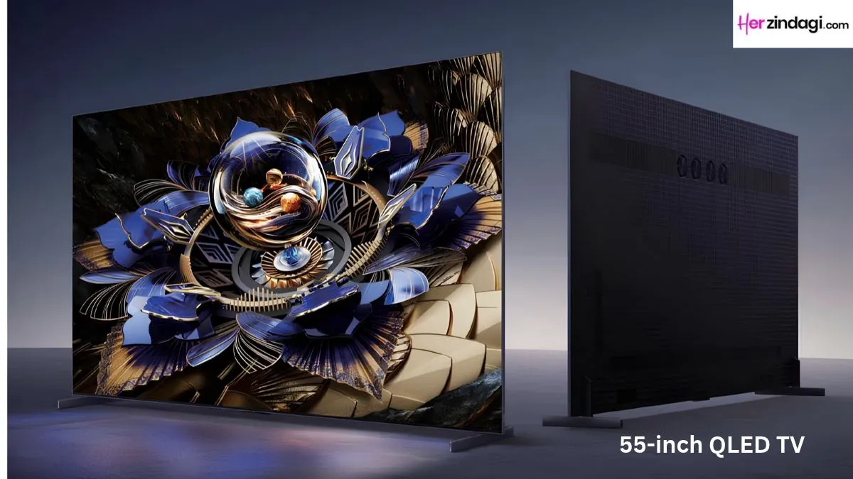 Top-rated 55-inch QLED TVs Under 65000