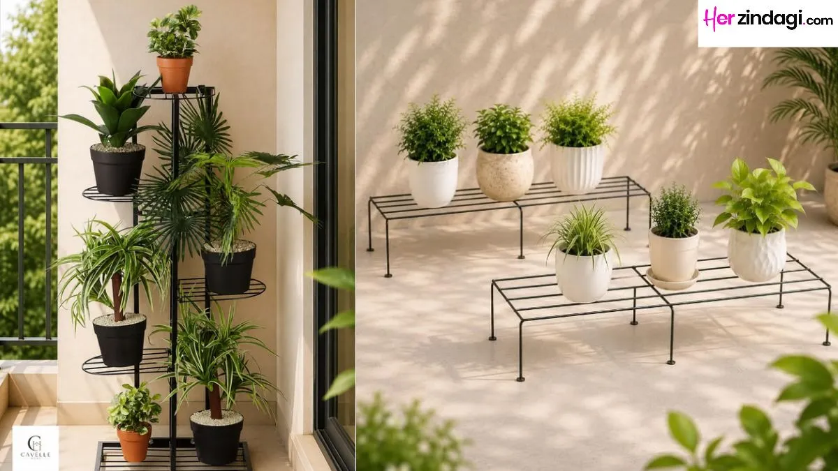 Compact Balcony Plant Stands