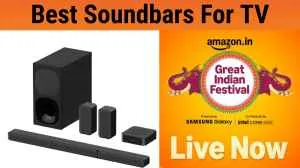 Best Soundbars For TVs During Amazon Great Indian Festival Sale
