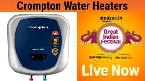 Best Crompton Water Heaters On Amazon Festival Sale 2026?