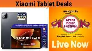 Xiaomi Tablet Deals On Amazon Festival Sale 