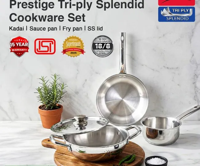 Sale Ending Soon: 5 Best Cookware Deals With Massive Discounts on Flipkart BBD Mega Event