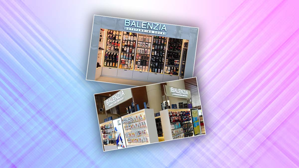 Balenzia Socks Unveils New Store at Indira Gandhi International Airport, New Delhi