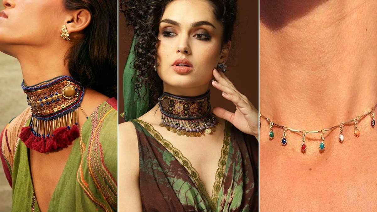 6 Must Have Tassel Choker Necklace Designs Of The Season HerZindagi