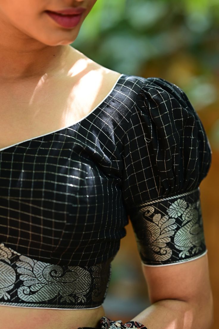 Puff Sleeves Blouse Design