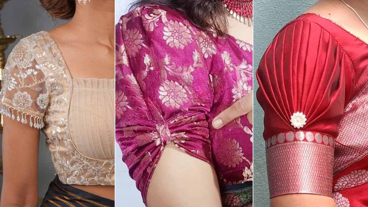 6 New Blouse Sleeves Designs For Every Occasion HerZindagi