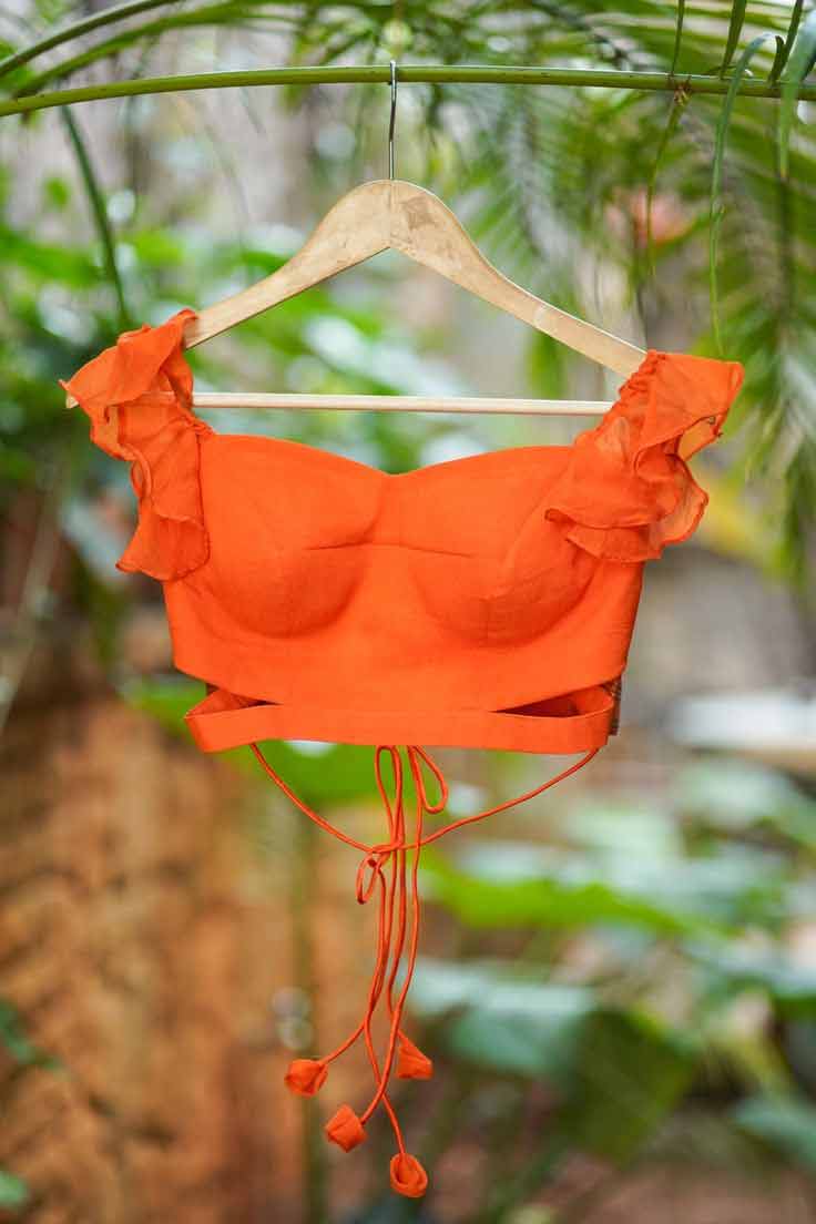 Frill Blouse Sleeve Design