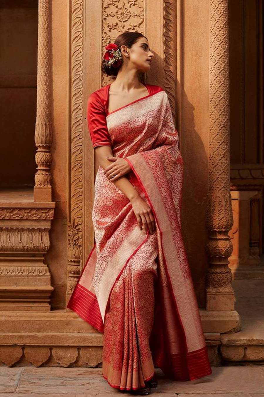 Banarasi Soft Silk Saree Design