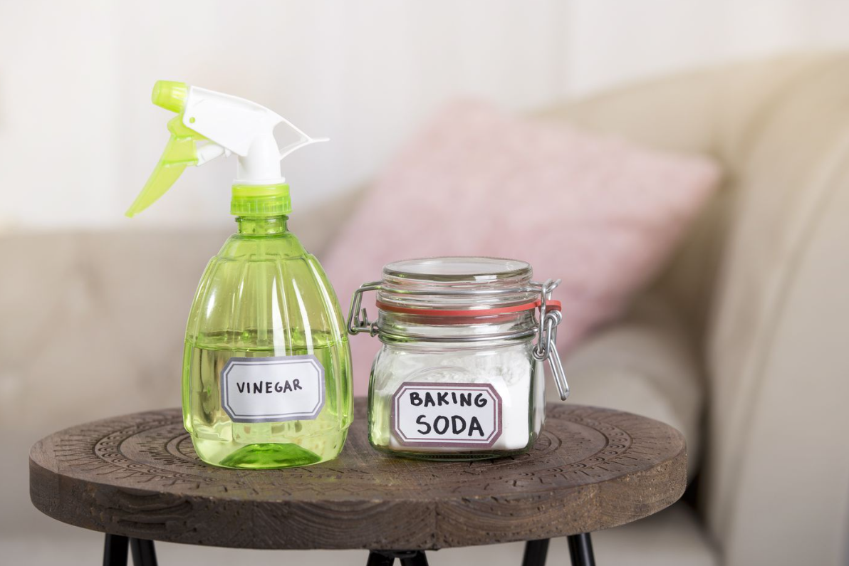 vinegar baking soda