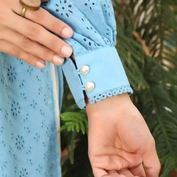 Lace Cuff Sleeve Design For Kurtis