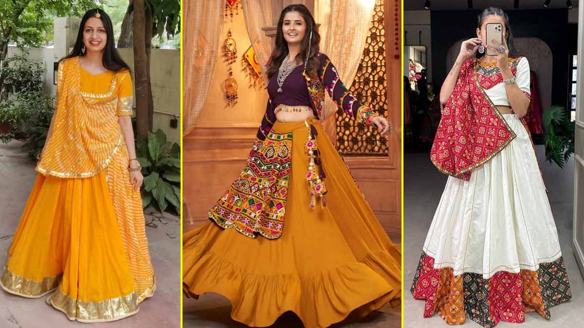 Ghagra choli look best sale