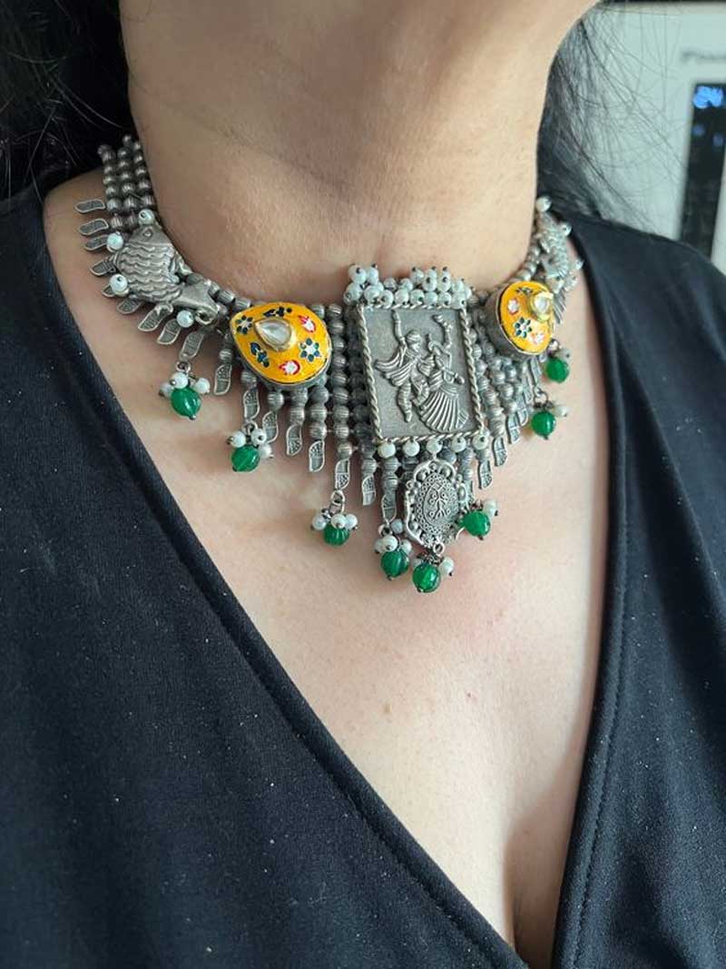 Brass Fusion Necklace Design