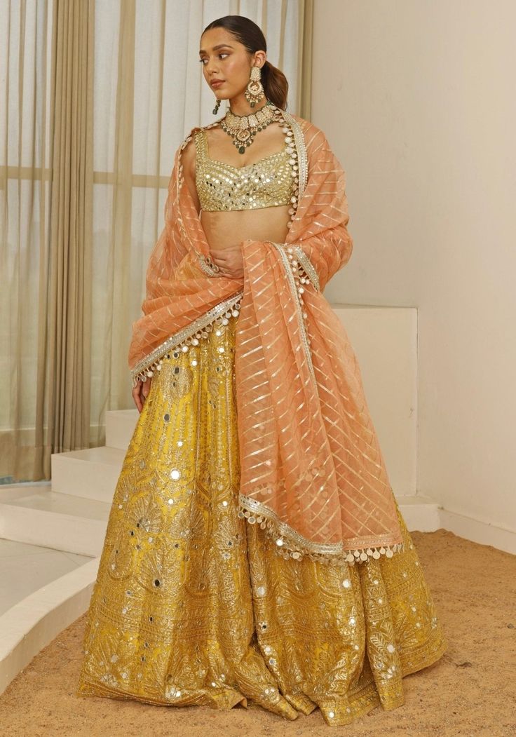 Mirrorwork Ghagra Choli Design