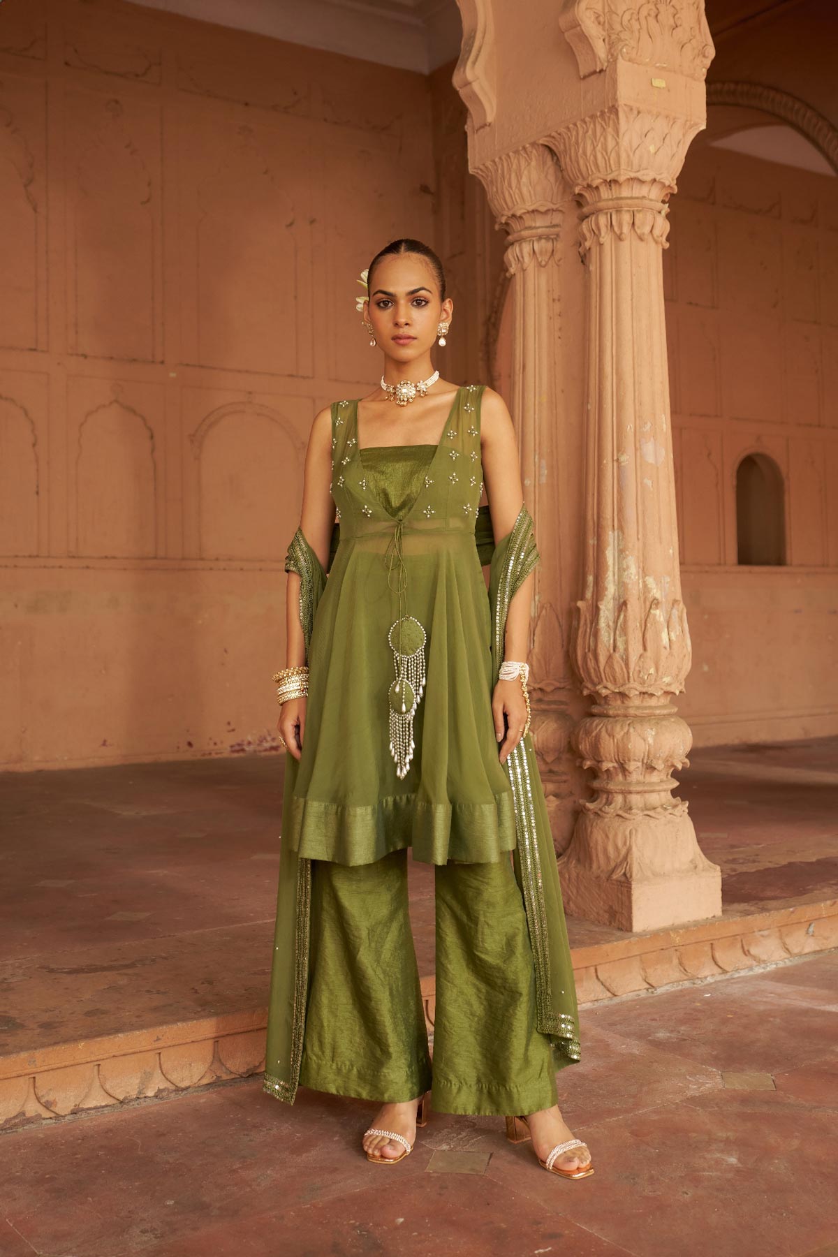 kurta pallazo for navratri