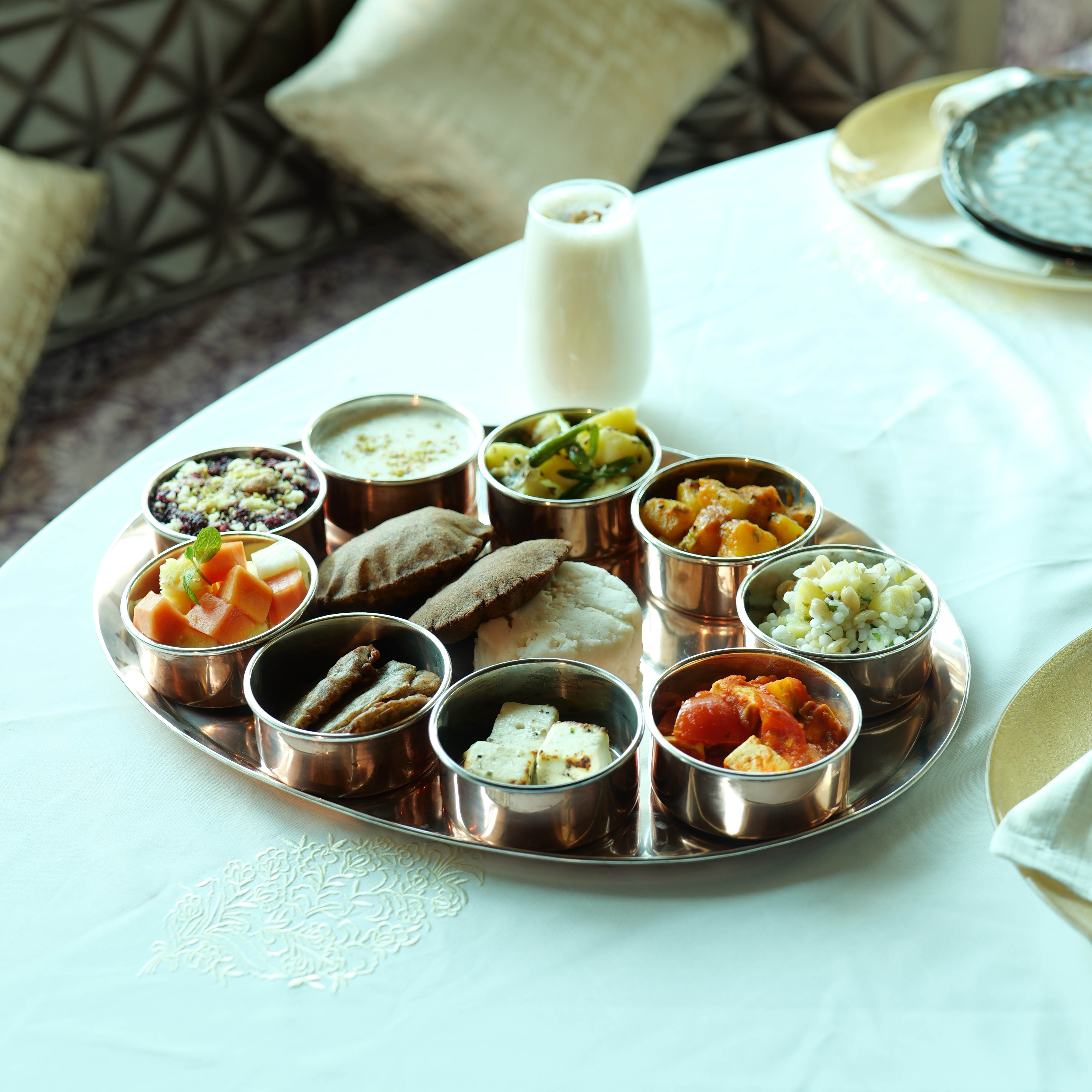 Navratri Thali at Mosaic, Crowne Plaza Greater Noida