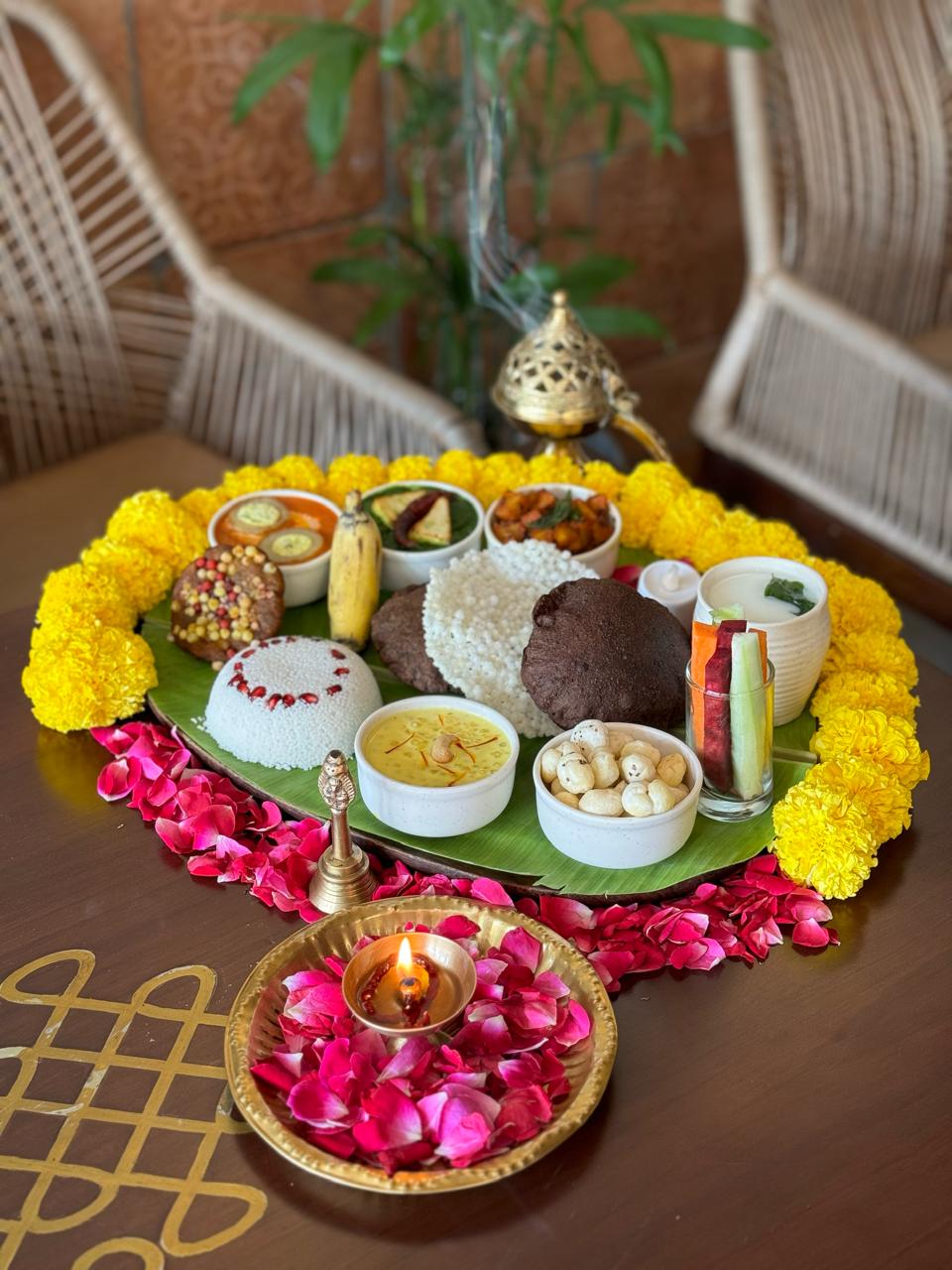 Special navratri thali at Sambarpot, Central Market, Lajpat Nagar II