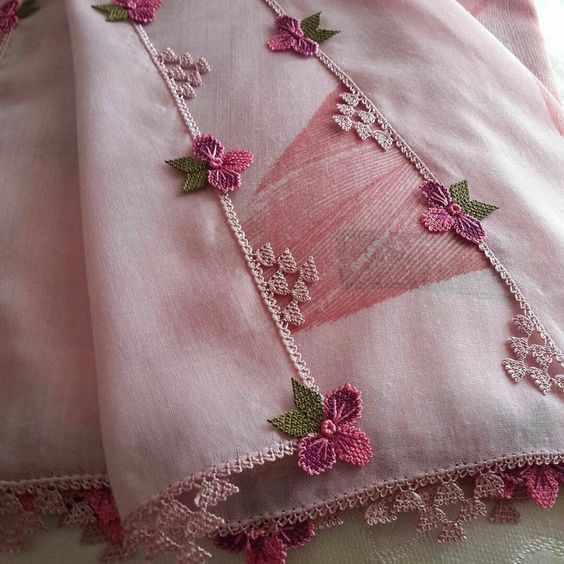 Floral Cotton Saree Kuchu Design