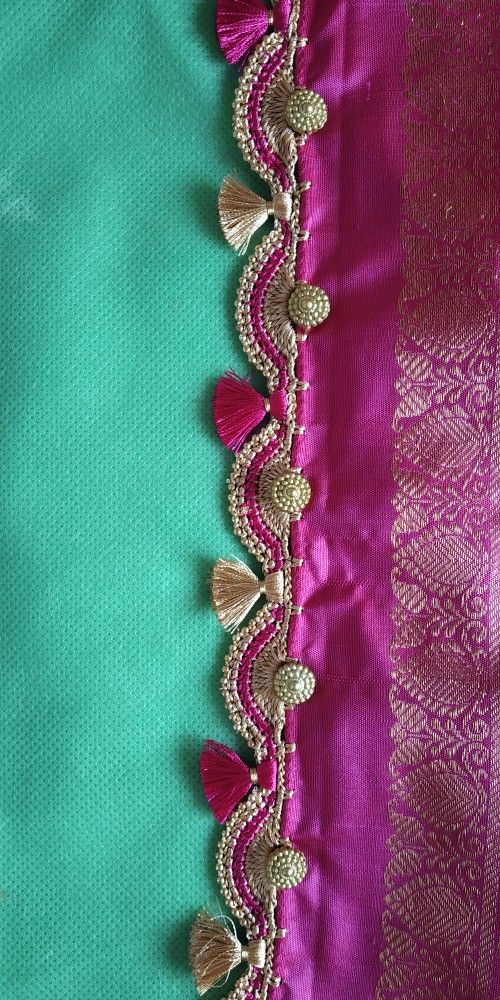 6 Latest Cotton Saree Kuchu Designs Herzindagi