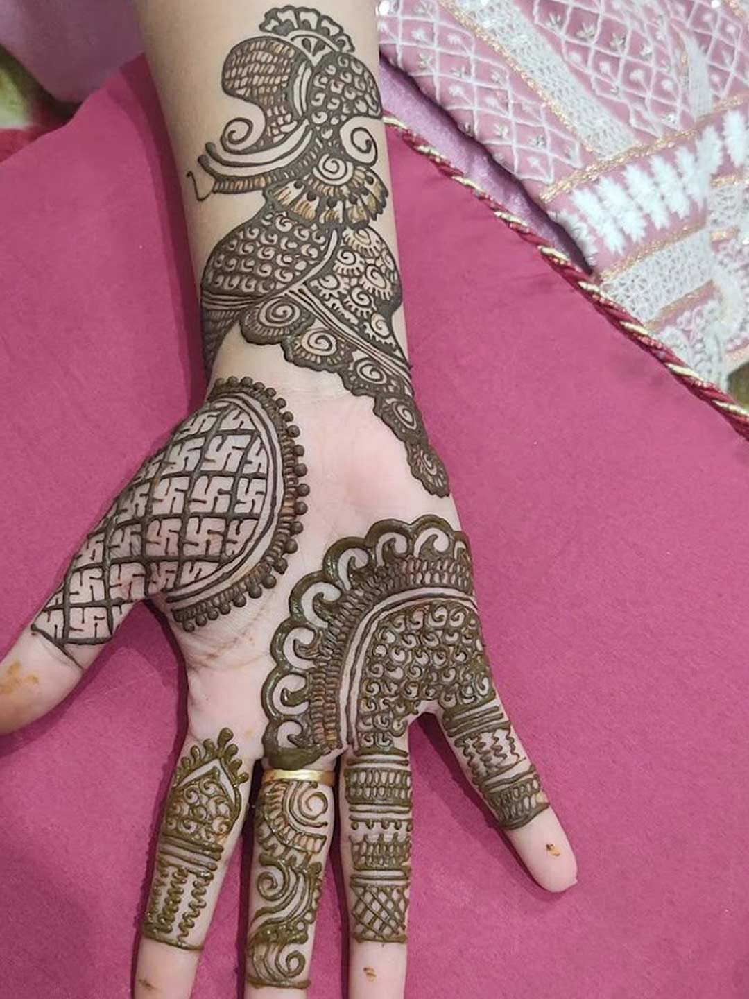 Traditional Mehndi Design