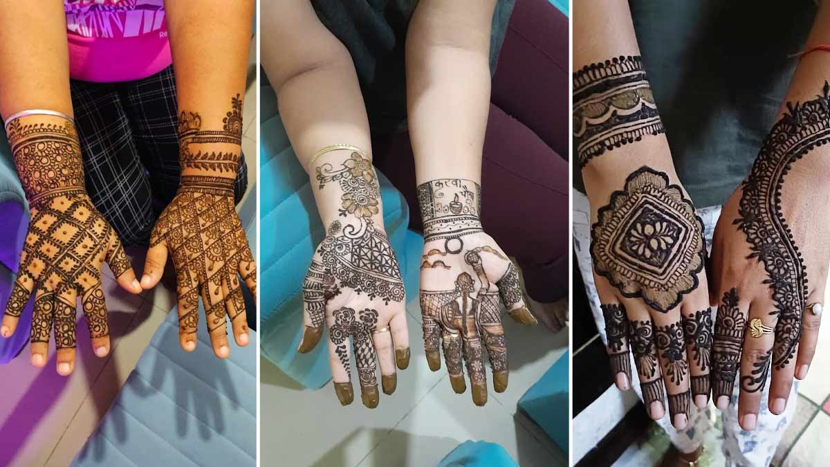 5 Easy Mehndi Designs For Karwa Chauth 2024 | HerZindagi